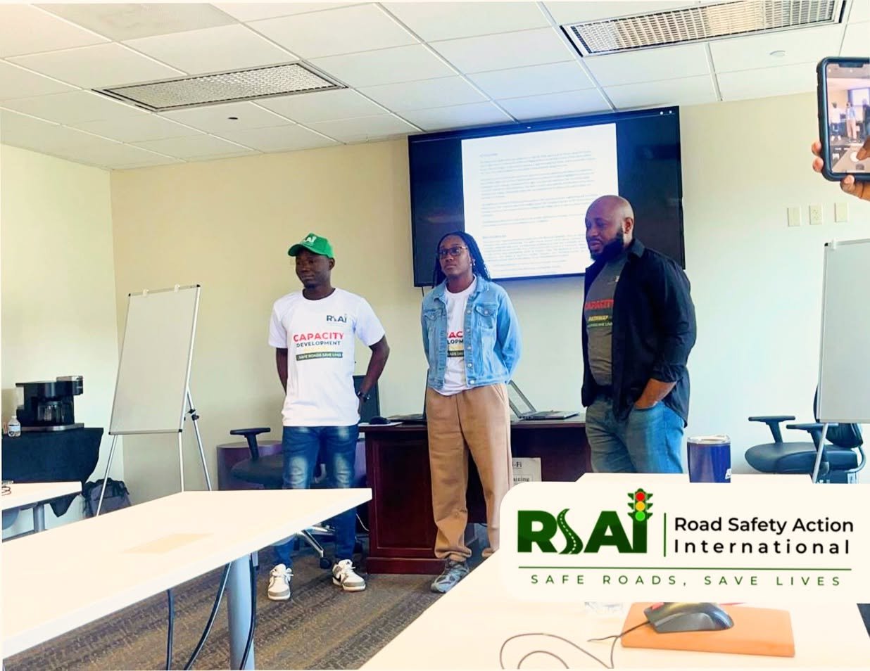 Participants present during a capacity development session.